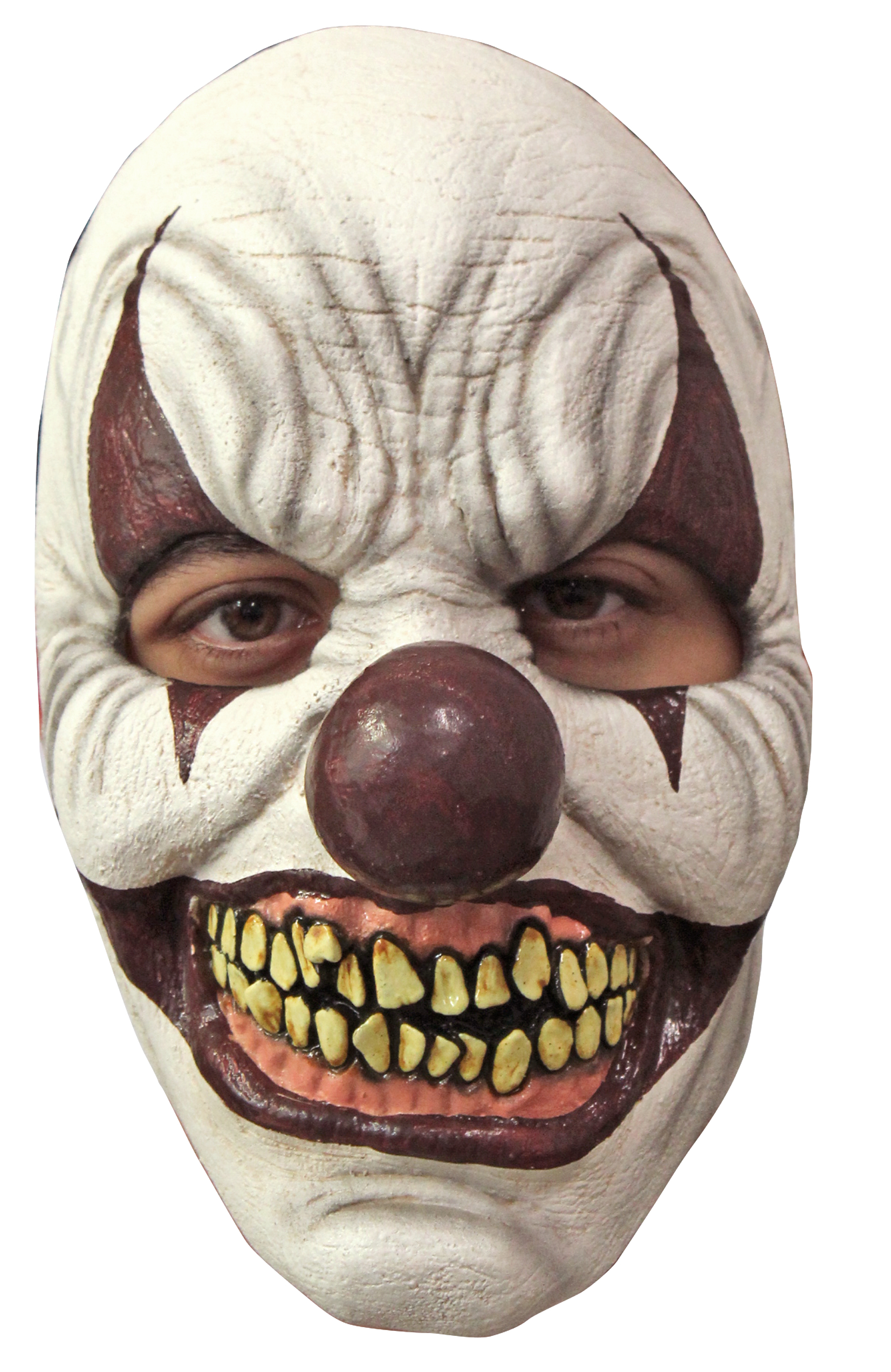 Wacht even Resistent Onschuldig Latex gezicht masker clown chomp laugh, grijnzende gekke lach