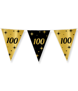 Partyflags gold black 100