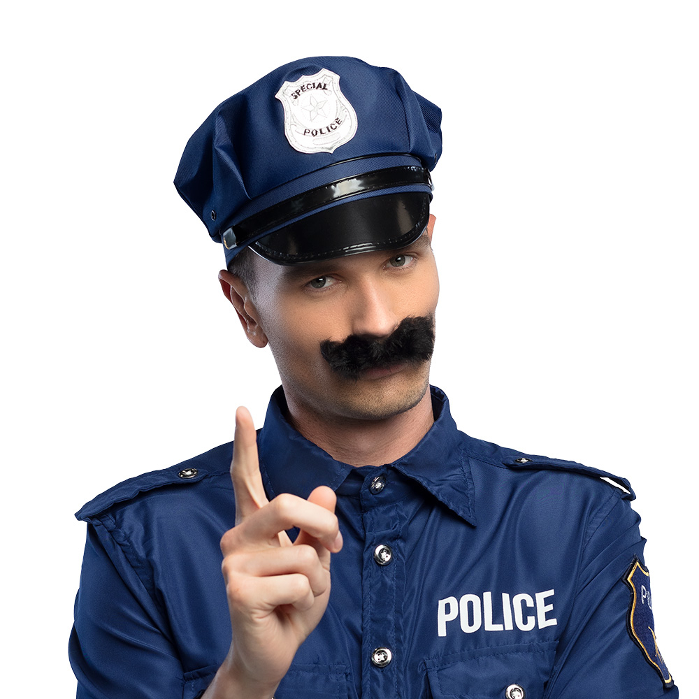 police moustache