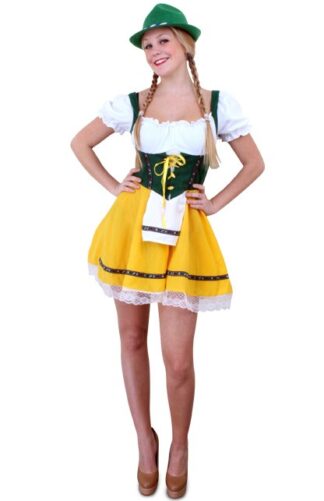 Dirndl voor themafeest, bierfeest, apresski, tirolfeest