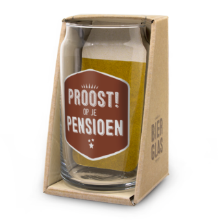 Bierglas Pensioen