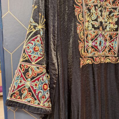 Marokkaanse jurk zwart met borduursel