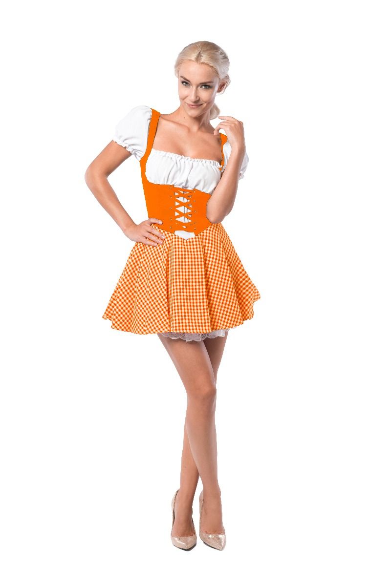 tiroler dirndl oranje