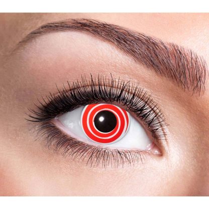 partylenses halloween spiral red/white