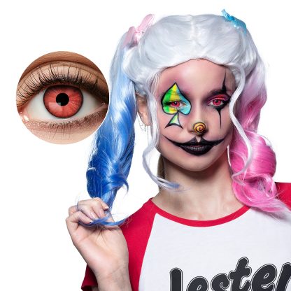 Partylenses Halloween Crazy clown Harley